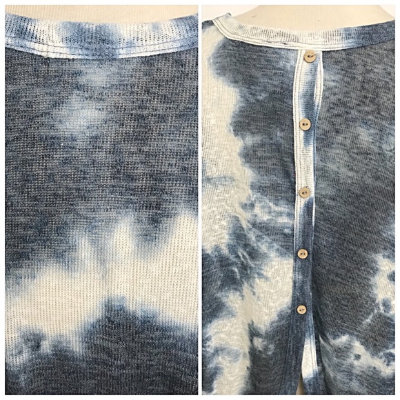 Tie Dye Relaxed Lightweight Tunic Top SMLXL - Picture 5 of 8